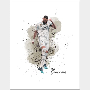 Benzema Celebration Posters and Art